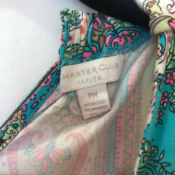 Petite Chart club key hole paisley dress - Picture 1 of 3